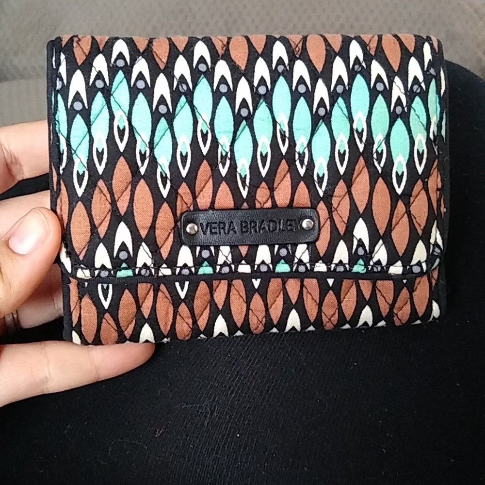 Vera Bradley trifold wallet